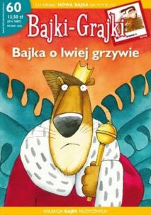 Okładka książki Bajki-Grajki. Bajka o lwiej grzywie (gazetka + CD) - Audiobook