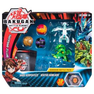 Opakowanie Bakugan Battle Planet 5-pack + karty