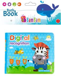 Opakowanie Bam Bam Książeczka do kąpieli Cyfry