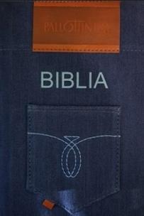 Okładka książki Biblia Tysiąclecia - format oazowy (jeans futerał)