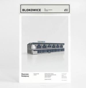 Opakowanie Blokowice Katowicki Modernizm Dworzec Kolejowy