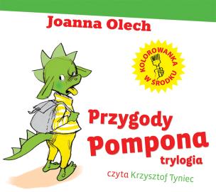 Okładka książki CD MP3 TRYLOGIA PRZYGODY POMPONA