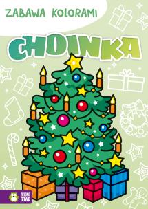 Okładka książki CHOINKA ZABAWA KOLORAMI