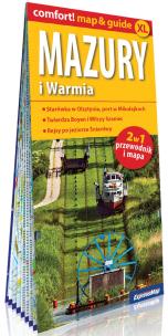 Okładka książki Comfort!map&guide XL Mazury i Warmia 2w1