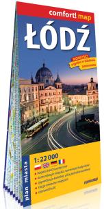 Okładka książki Compfort! map Łodź 1:22 000 plan miasta