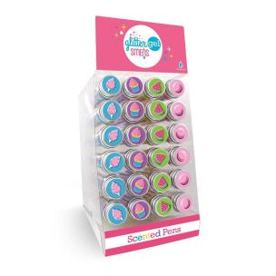 Opakowanie Długopis Glitter Gel Smens w tubie