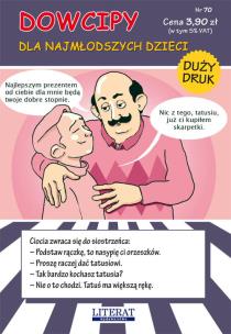 Okładka książki Dowcipy Nr 70 Dla najmłodszych dzieci