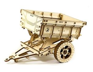 Opakowanie Drewniana puzzle 3D Przyczepa