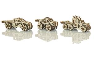 Opakowanie Drewniane puzzle 3D Ciężarówki