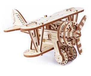 Opakowanie Drewniane puzzle 3D Samolot