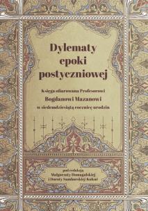 Okładka książki Dylematy epoki postyczniowej