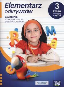 Okładka książki Elementarz odkrywców 3 Ćwiczenia cz.4 NE