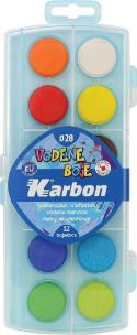 Opakowanie Farba akwarelowa 12 kolorów Karbon