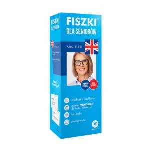 Okładka książki FISZKI ANGIELSKI DLA SENIORÓW