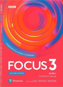 Okładka książki Focus 3 2ed. SB B1/B1+ Digital Resources PEARSON