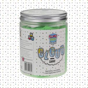 Opakowanie GOTOWY SLIME CLOUD SAND ZIELONY 500G