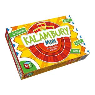 Gra planszowa Kalambury mini. Wydawca: MULTIGRA. Multiszop.pl Opakowanie Gra planszowa Kalambury mini