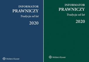 Okładka książki Informator Prawniczy 2020 Tradycja od lat B6 MIX