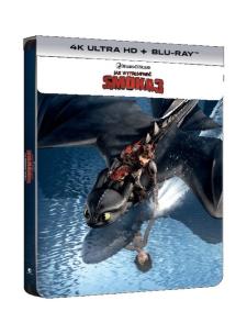 Opakowanie Jak wytresować smoka 3 Steelbook UHD