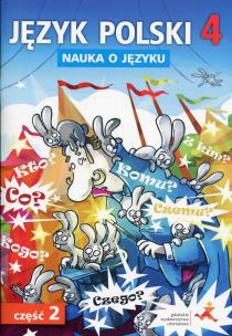 Okładka książki Język Polski SP Nauka O Języku 4/2 ćw. NPP GWO