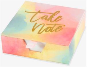 Opakowanie Karteczki zdobione Zmierzch akwarela