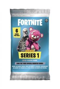 Opakowanie Karty Fortnite saszetka 6 sztuk