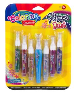 Opakowanie KLEJ BROKATOWY COLORINO KIDS 6 SZTUK