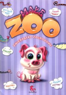 Okładka książki Kolorowanka małe ZOO. Zwierzęta zagrodowe