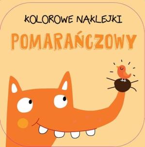 Okładka książki Kolorowe naklejki - Pomarańczowy