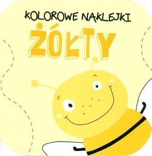 Okładka książki Kolorowe naklejki - Żółty