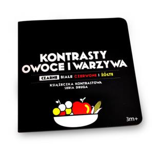 Okładka książki Kontrasty Owoce i warzywa