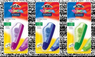 Opakowanie KOREKTOR W TAŚMIE COLORINO SCHOOL 5 MM X 6M 1 SZTUKA