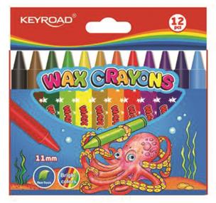 Opakowanie Kredki świecowe Keyroad 12 kolorów