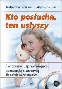 Okładka książki Kto posłucha, ten usłyszy + 2CD