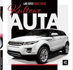 Okładka książki Kultowe Auta T.40 Land Rover Range Evoque