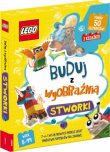 Okładka książki Lego Iconic Buduj z wyobraźnią Stworki/ZLRB6602
