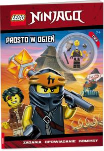 Okładka książki Lego Ninjago Prosto w ogień