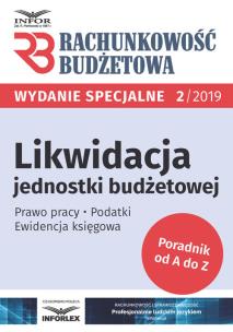 Opakowanie Likwidacja jednostki budżetowej
