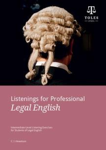 Opakowanie Listenings for Professional Legal English