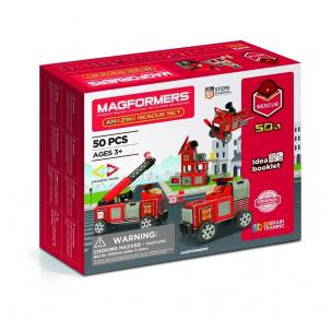 Opakowanie Magformers Amazing Rescue Set Zestaw ratunkowy 50 elementów