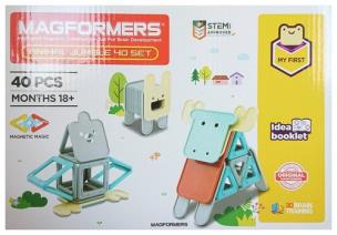 Opakowanie Magformers Mój pierwszy zestaw Zwierzęta 40