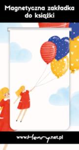 Opakowanie Magnetyczna zakładka do książki - Dziewczyna (opakowanie 2 sztuki)