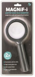 Opakowanie Magnifi-i Lupa z uchwytem i podświetleniem LED
