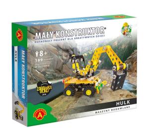 Okładka książki Mały Konstruktor Maszyny  Hulk