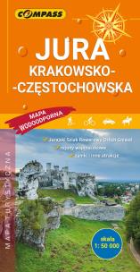 Okładka książki Mapa tur. - Jura Krakowsko-Częstochowska