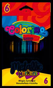 Opakowanie MARKERY COLORINO KIDS METALIZOWANE 6 KOLORÓW