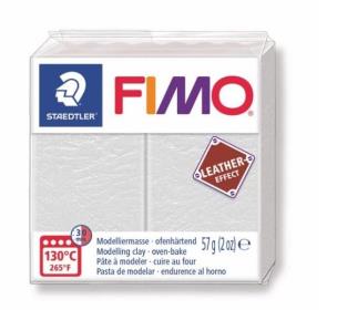 Opakowanie Masa Fimo Leather effect 57g kremowy