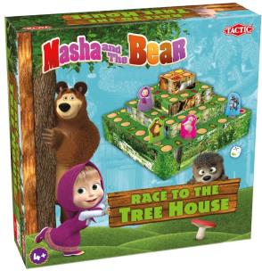 Masza i Niedźwiedź - Węże i Drabiny. Wydawca: Tactic. Multiszop.pl Opakowanie Masza i Niedźwiedź - Węże i Drabiny