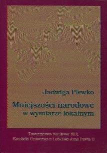 Okładka książki Mniejszości narodowe w wymiarze lokalnym