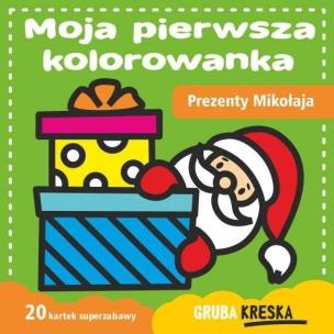 Okładka książki Moja pierwsza kolorowanka. Prezenty Mikołaja
